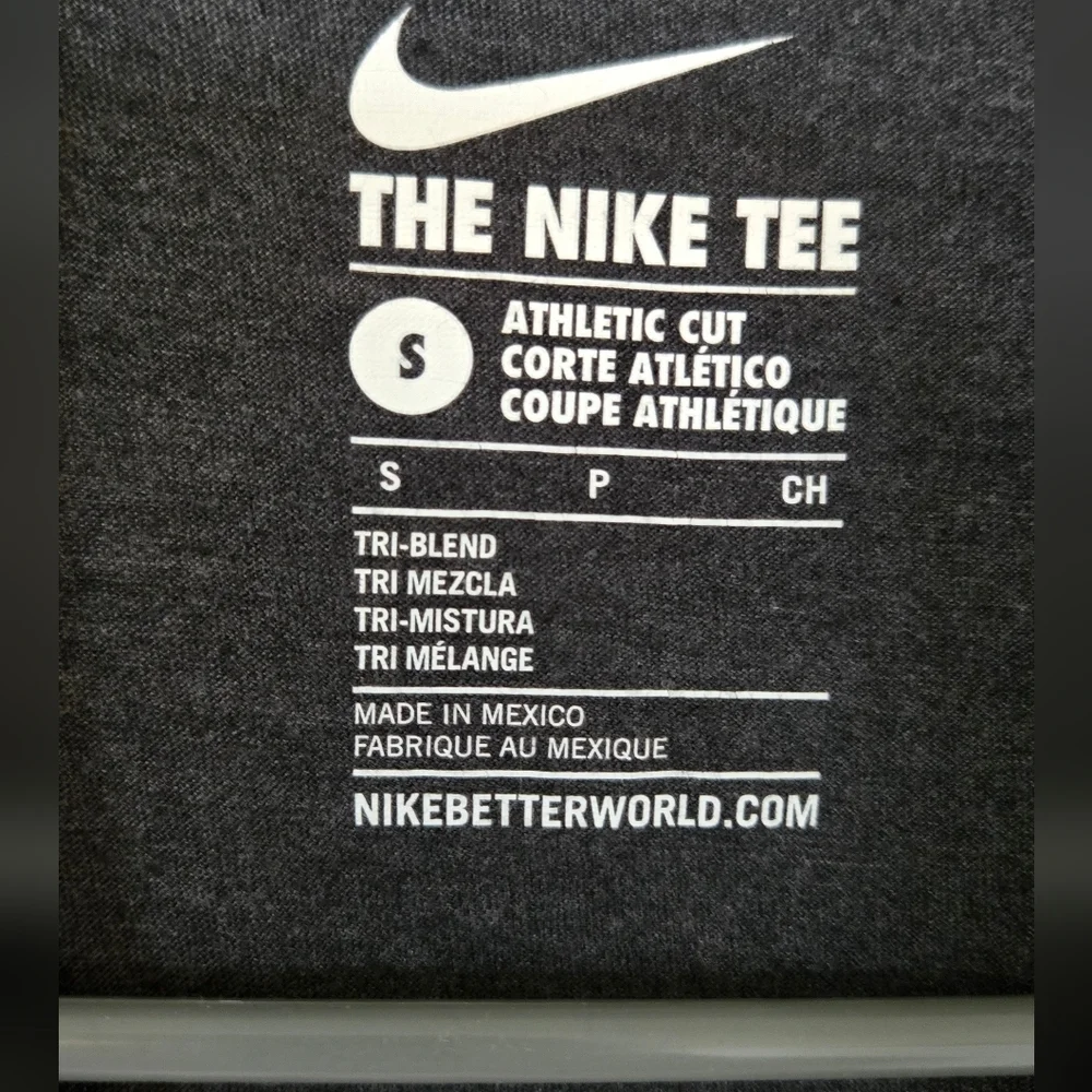 Nike Iowa Hawkeye Charcoal Tee Size Small